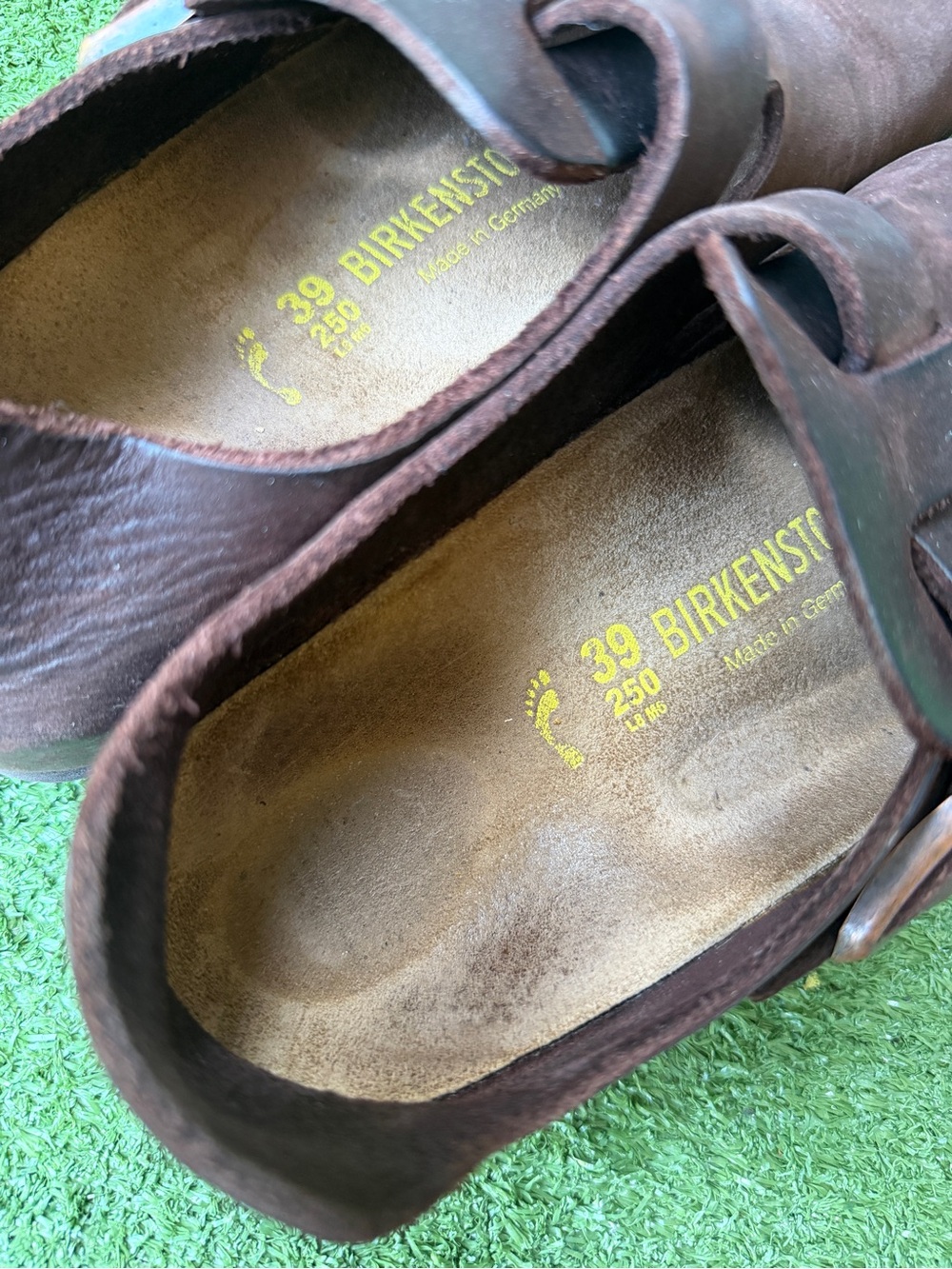 Birkenstock London Habana Oiled Leather Women’s Clogs - Picture 10 of 10